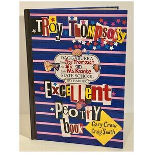 Troy Thompson’s Excellent Poetry Book Hardcover Kane Miller Vintage Illustrated